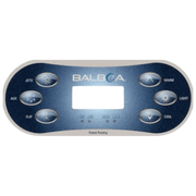 Balboa TP600 6 Button Topside Overlay 80 - 12101 - K – Vita Pool Supply