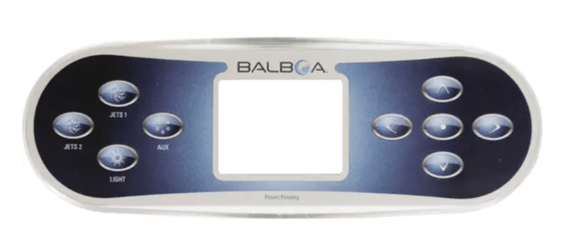 Balboa TP800 4 Button Topside Overlay 80 - 12512 - K – Vita Pool Supply