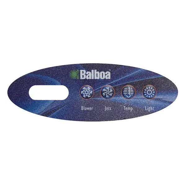 Balboa VL200 4 - Button Topside Overlay (11095) – Vita Pool Supply