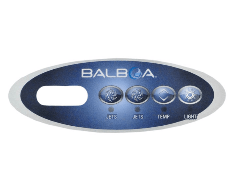 Balboa VL200 4 - Button Topside Overlay (11127) – Vita Pool Supply