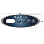 Balboa VL200 4 - Button Topside Overlay (11127) – Vita Pool Supply