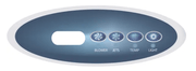 Balboa VL240 4 Button Topside Overlay 80 - 11520 - K – Vita Pool Supply