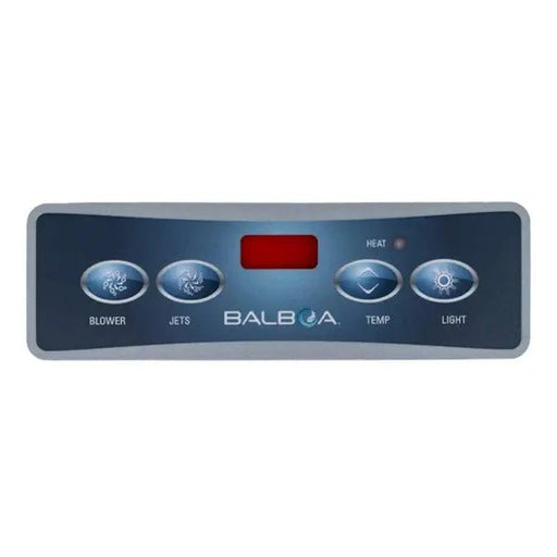 Balboa VL403 4 - Button Topside Overlay (10671, 80 - 10671 - K) – Vita Pool Supply
