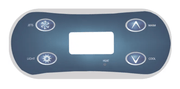 Balboa VL406U 4 Button Topside Overlay 80 - 11947 - K – Vita Pool Supply