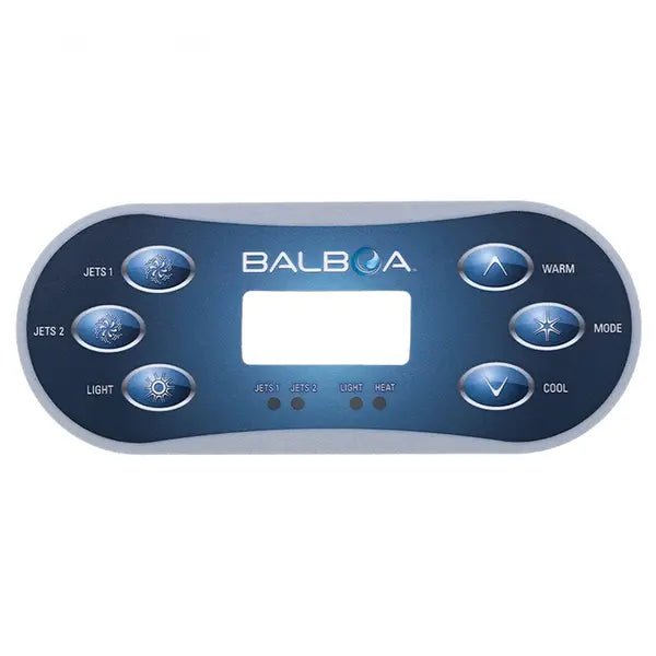 Balboa VL600S 6 Button Topside Overlay 80 - 11774 - K – Vita Pool Supply