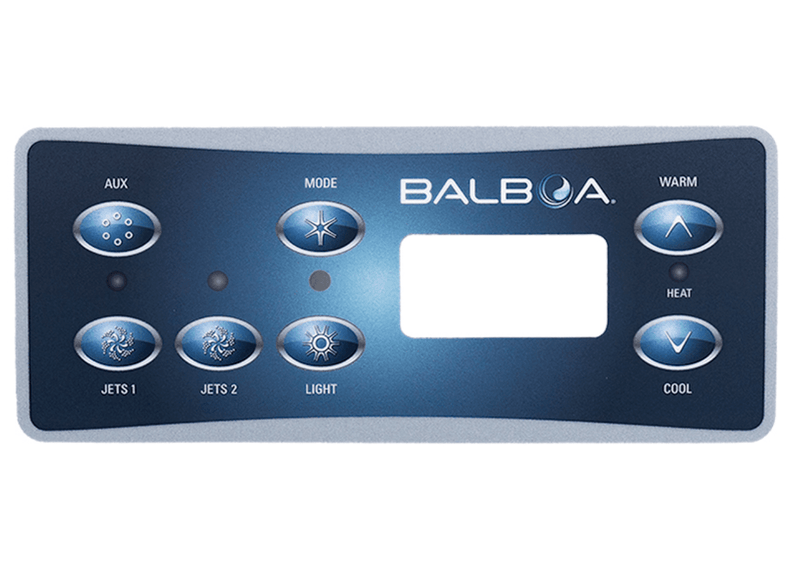 Balboa VL701S 7 - Button Topside Overlay (11159) – Vita Pool Supply