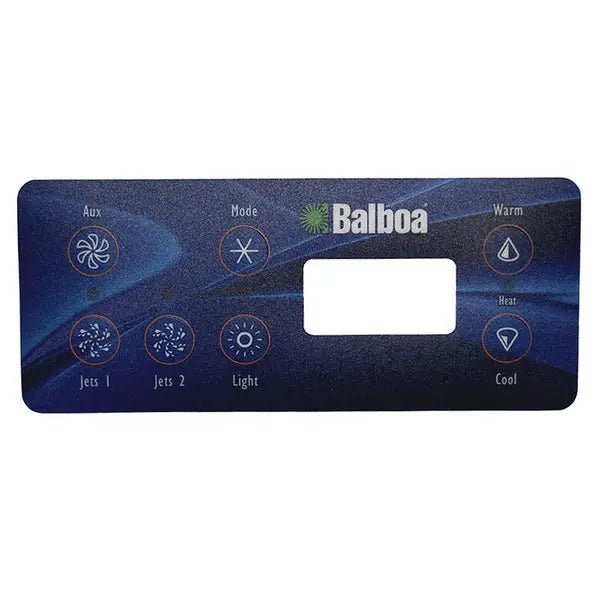 Balboa VL701S 7 - Button Topside Overlay (11159) – Vita Pool Supply