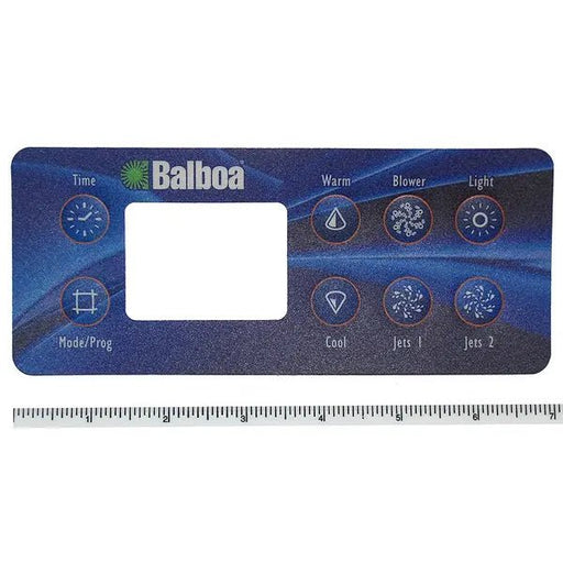 Balboa VL801D 8 - Button Topside Overlay (10763) – Vita Pool Supply