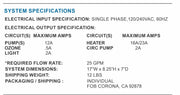 Balboa Water Pro BP100 Retrofit Control System 5.5kW Heater with TP200 Panel, 50 - BP1 - 200 - 55 - K – Vita Pool Supply