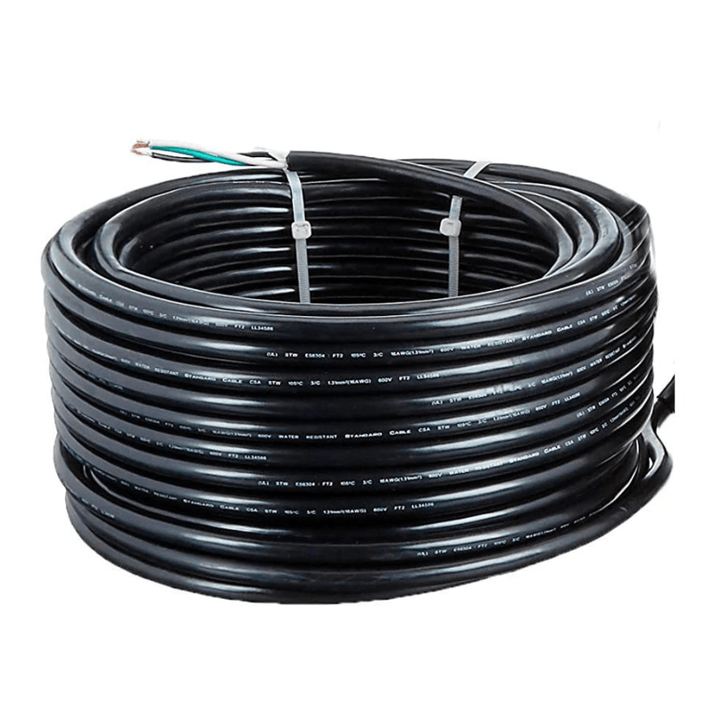 Blue Square 50' Cable & Plug Kit 18 Gauge 200050 Spectrum 360 - 18 AWG – Vita Pool Supply