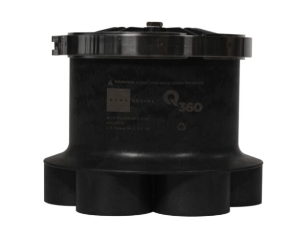 Blue Square Q360+ 2" 6 - Port Actuator Water Valve Complete, 1130100 – Vita Pool Supply