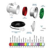 Blue Square Spectrum 360 Multi - Color 100' Cable Light Kit for Jandy/Wall, K1008 - J – Vita Pool Supply