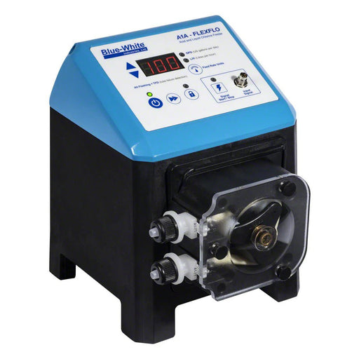 Blue White A1A4 - 7T FlexFlo A1A Peristaltic Pump - 100 GPD 40 PSI - 115V - 3/8" – Vita Pool Supply