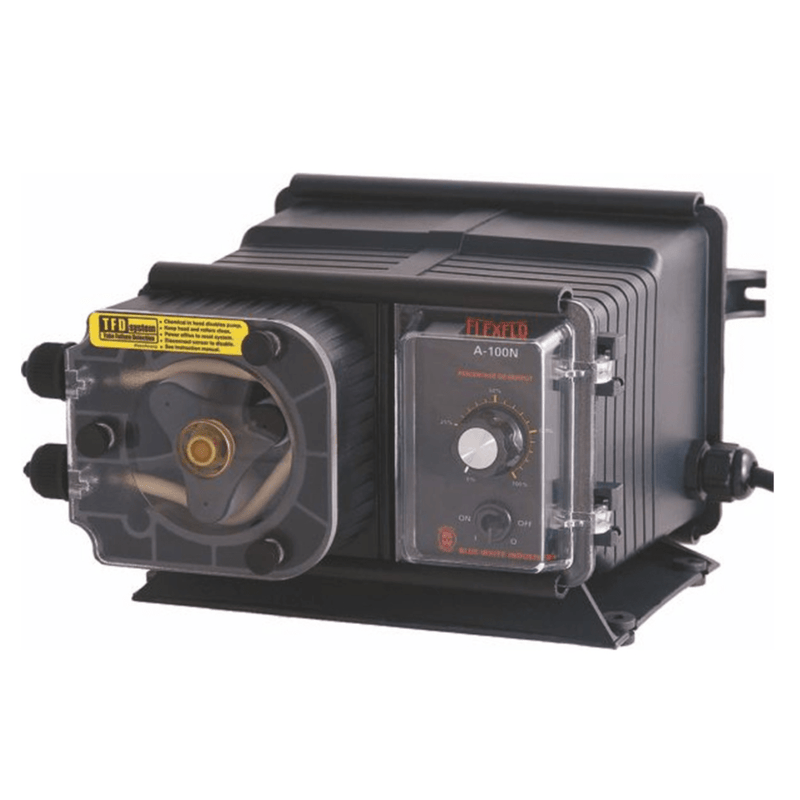 Blue - White FLEXFLO A100N Metering Feeder Pump 7/16" OD 95.1 GPD A1N30A - 7T – Vita Pool Supply