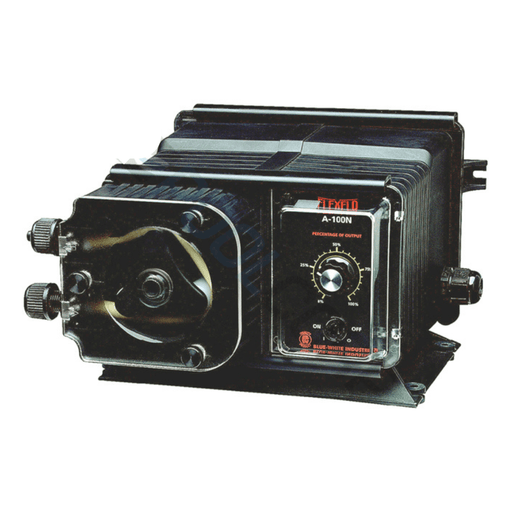 Blue - White FLEXFLO A100N Metering Feeder Pump 7/16" OD 95.1 GPD A1N30A - 7T – Vita Pool Supply