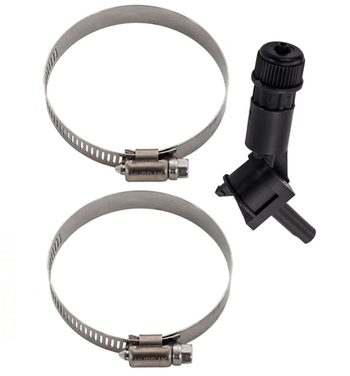 Blue White TI40 - 4V 0.25" Threadless Injector OD Fitting Tube and Clamp – Vita Pool Supply