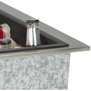 Bull 16" Stainless Steel Built - In Outdoor Ice Chest, 00002 – Vita Pool Supply