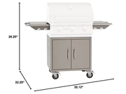 Bull 24" Steer Pedestal Cart Bottom, 69500 – Vita Pool Supply