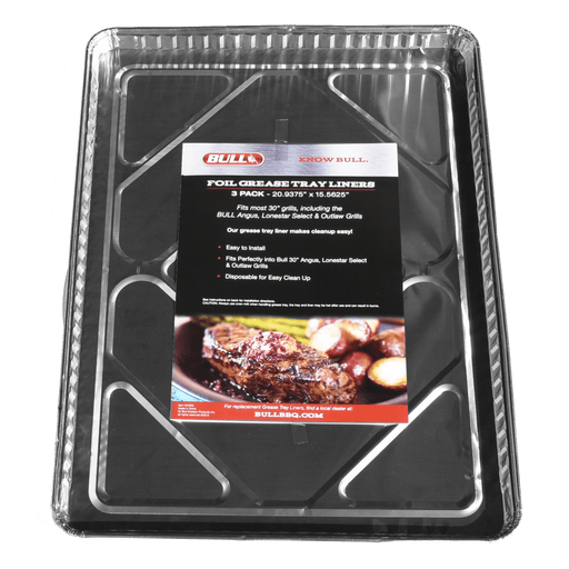 Bull 30" BBQ Grill Grease Tray Liners 12 - Pack, 24268 – Vita Pool Supply