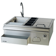 Bull 30" Stainless Steel Slide - In Bar Center with Ice Chest & Sink, 97623 – Vita Pool Supply