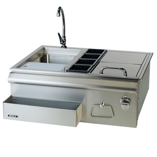 Bull 30" Stainless Steel Slide - In Bar Center with Ice Chest & Sink, 97623 – Vita Pool Supply