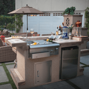 Bull 30" Stainless Steel Slide - In Bar Center with Ice Chest & Sink, 97623 – Vita Pool Supply