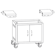 Bull 45551 30" Pedestal Cart Bottom fits 30" Grills – Vita Pool Supply