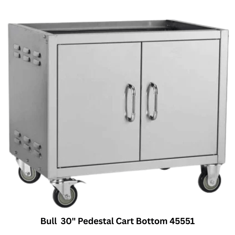 Bull 45551 30" Pedestal Cart Bottom fits 30" Grills – Vita Pool Supply