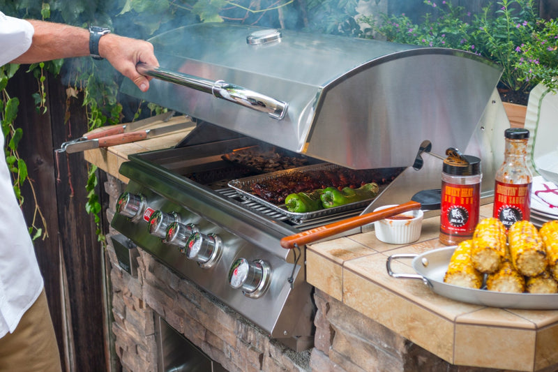 Bull Angus 30" 4 - Burner Built - In Propane Gas Grill Head with Rotisserie, 47628 – Vita Pool Supply