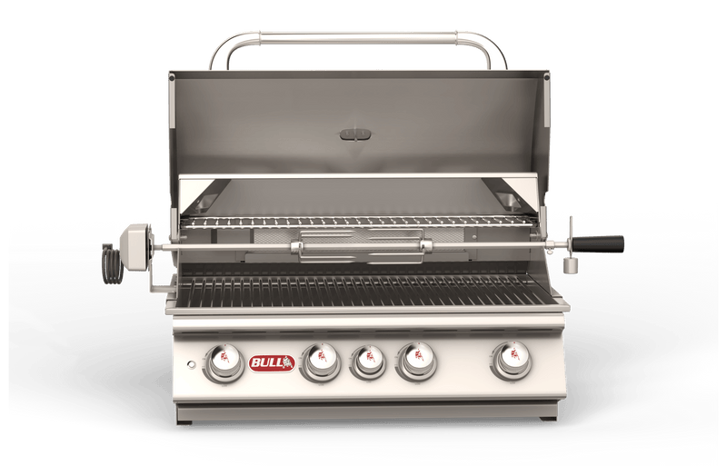 Bull Angus 30" 4 - Burner Built - In Propane Gas Grill Head with Rotisserie, 47628 – Vita Pool Supply
