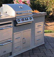 Bull Angus 30" 4 - Burner Built - In Propane Gas Grill Head with Rotisserie, 47628 – Vita Pool Supply