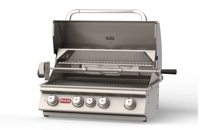 Bull Angus 30" 4 - Burner Built - In Propane Gas Grill Head with Rotisserie, 47628 – Vita Pool Supply