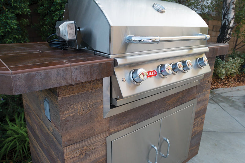 Bull Angus 30" 4 - Burner Built - In Propane Gas Grill Head with Rotisserie, 47628 – Vita Pool Supply