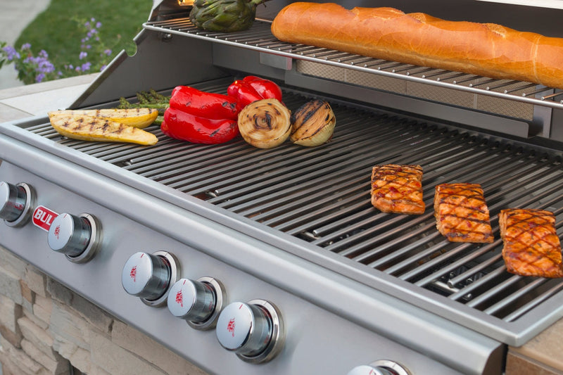 Bull Brahma 38" 5 - Burner Built - In Natural Gas Grill Head with Rotisserie, 57569 – Vita Pool Supply