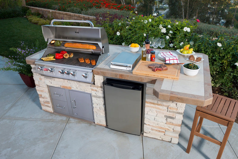 Bull Brahma 38" 5 - Burner Built - In Natural Gas Grill Head with Rotisserie, 57569 – Vita Pool Supply