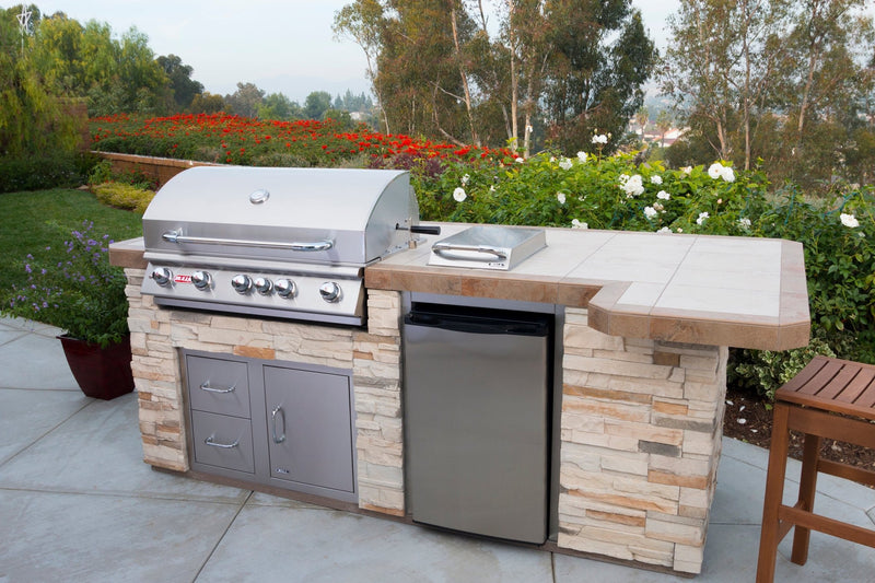 Bull Brahma 38" 5 - Burner Built - In Natural Gas Grill Head with Rotisserie, 57569 – Vita Pool Supply