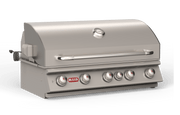 Bull Brahma 38" 5 - Burner Built - In Natural Gas Grill Head with Rotisserie, 57569 – Vita Pool Supply