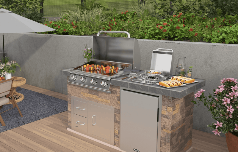 Bull Commercial 30" Built - In Gas Griddle Head Flat Top, 92008, 92009 – Vita Pool Supply