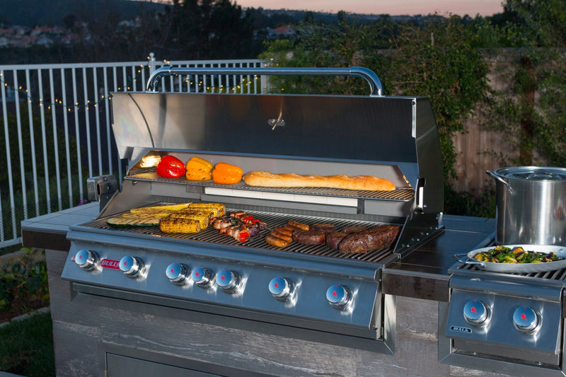 Bull Diablo 46" 6 - Burner Built - In Natural Gas Grill Head with Rotisserie, 62649 – Vita Pool Supply