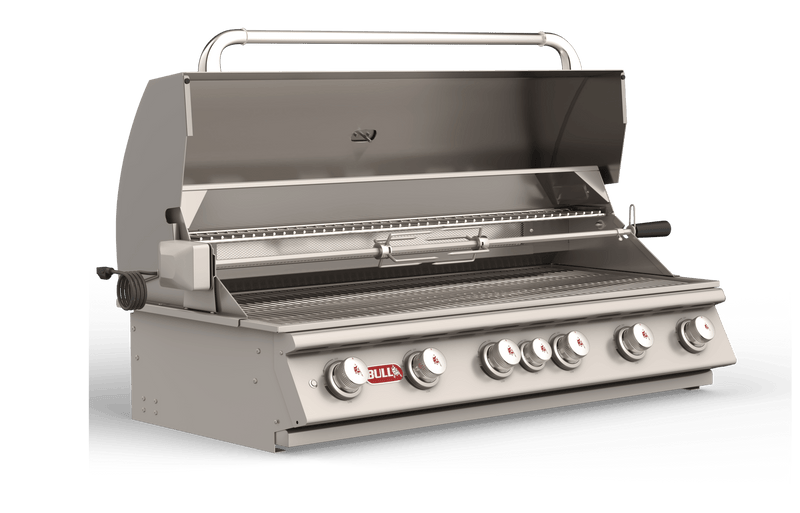 Bull Diablo 46" 6 - Burner Built - In Natural Gas Grill Head with Rotisserie, 62649 – Vita Pool Supply