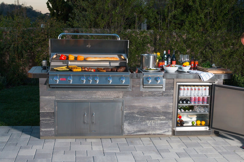 Bull Diablo 46" 6 - Burner Built - In Natural Gas Grill Head with Rotisserie, 62649 – Vita Pool Supply