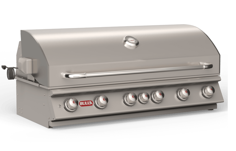 Bull Diablo 46" 6 - Burner Built - In Natural Gas Grill Head with Rotisserie, 62649 – Vita Pool Supply