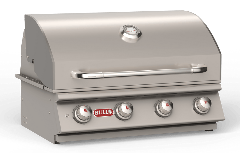 Bull Lonestar 30" 4 - Burner Built - In Natural Gas Grill Head, 87049 – Vita Pool Supply