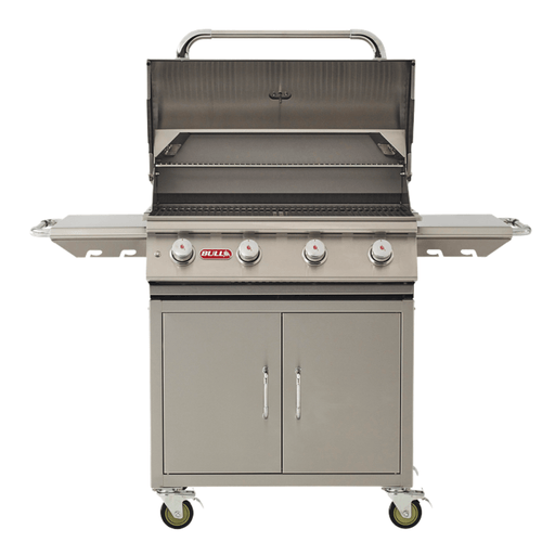 Bull Lonestar 30" 4 - Burner Gas BBQ Grill Cart, 60K BTU, 87001 87002 – Vita Pool Supply