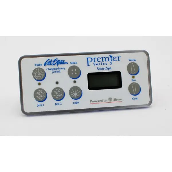 Cal Spa ELE09200630 Premier Series 7 Button Topside Control – Vita Pool Supply