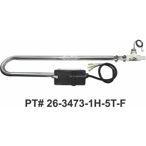 Caldera Watkins Trombone 4.0kW Low Flow Heater Assembly 26 - 3473 - 1H - 5T - F – Vita Pool Supply