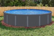Calibay Elmhaven Resin Round Above - Ground Pool Package, 52" Wall Height – Vita Pool Supply
