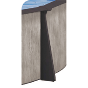 Calibay St. Luna Hybrid Oval Above Ground Pool Package, 52" Wall Height – Vita Pool Supply