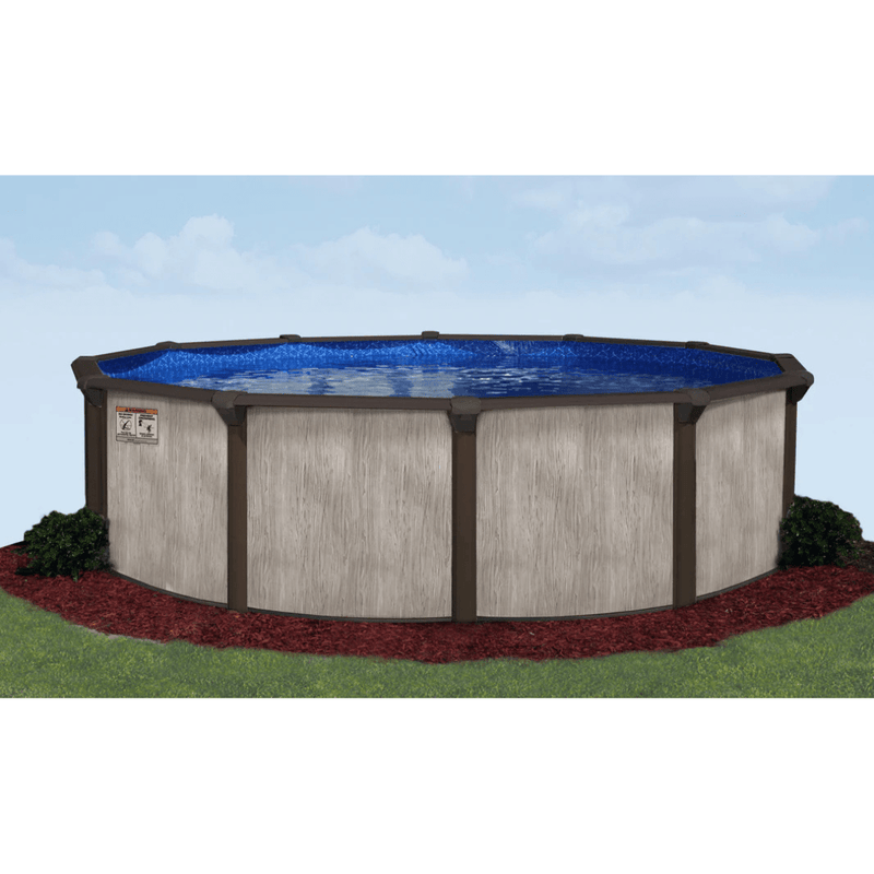 Calibay St. Luna Hybrid Round Above Ground Pool Package, 52" Wall Height – Vita Pool Supply