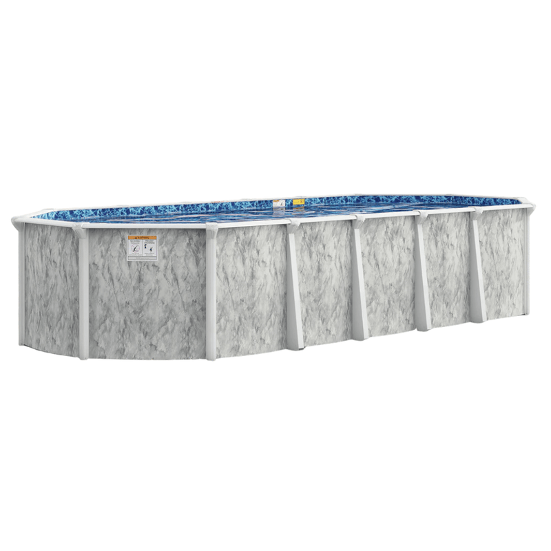Calibay Summit Steel Oval Above Ground Pool Package, 52" Wall Height – Vita Pool Supply